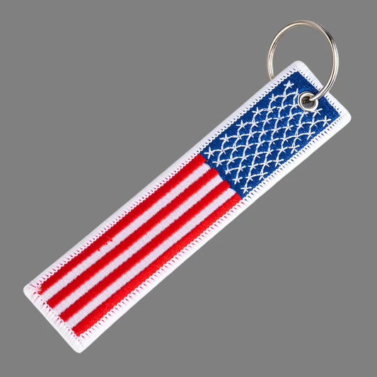USA Flag Keychain