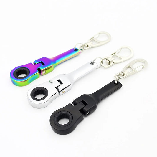10mm Ratchet Wrench JDM Metal Keychain